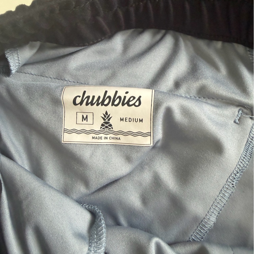 Chubbies Blue Leaf Pattern Joggers - image 3